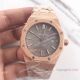 AAA Replica Audemars Piguet Royal Oak Frosted Gold Gray Face 41mm Watch (3)_th.jpg